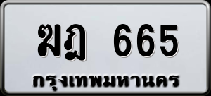 ทะเบียนรถ ฆฎ 665 ผลรวม 25